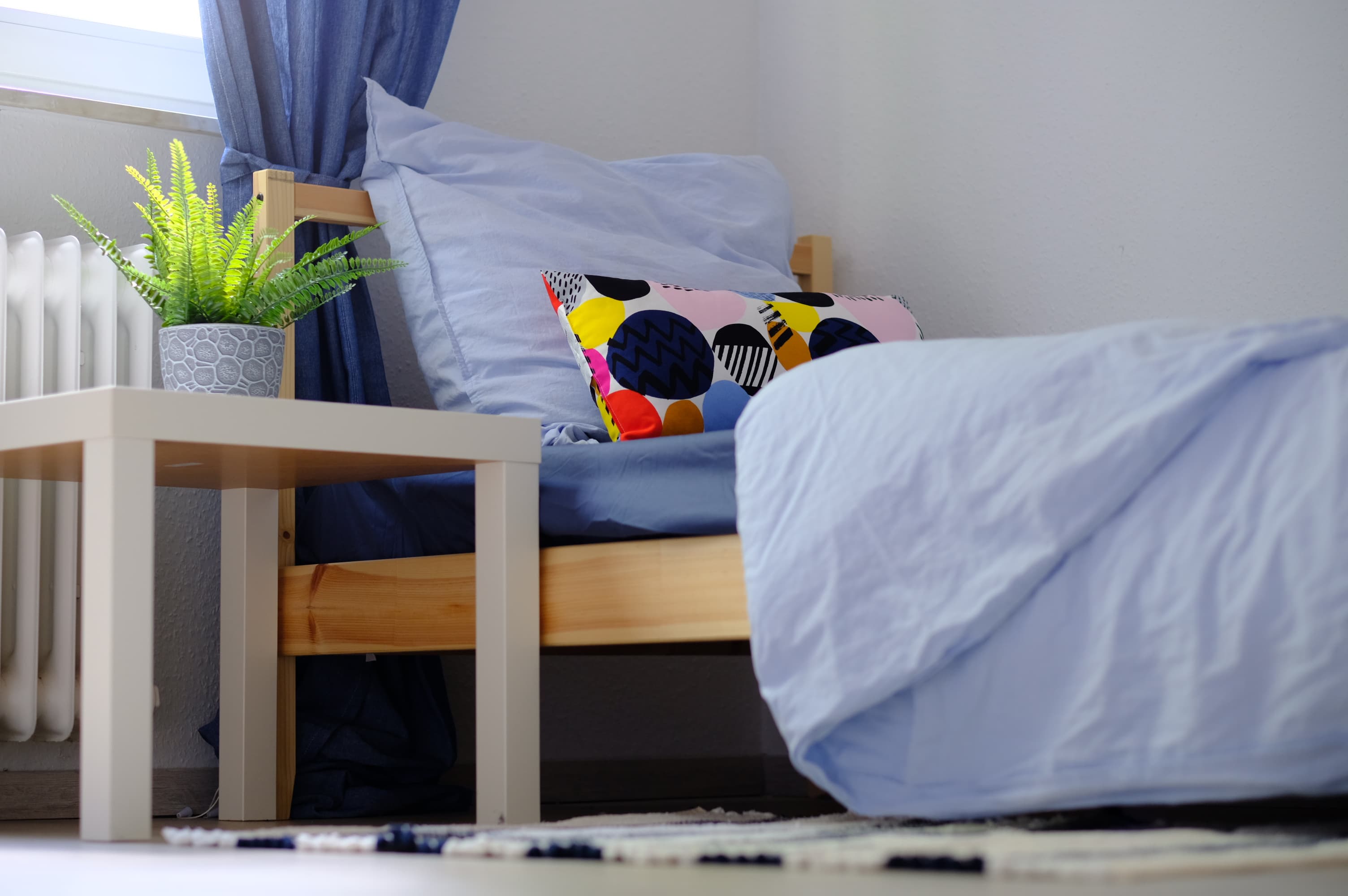 Gemütliches Schlafzimmer Detail